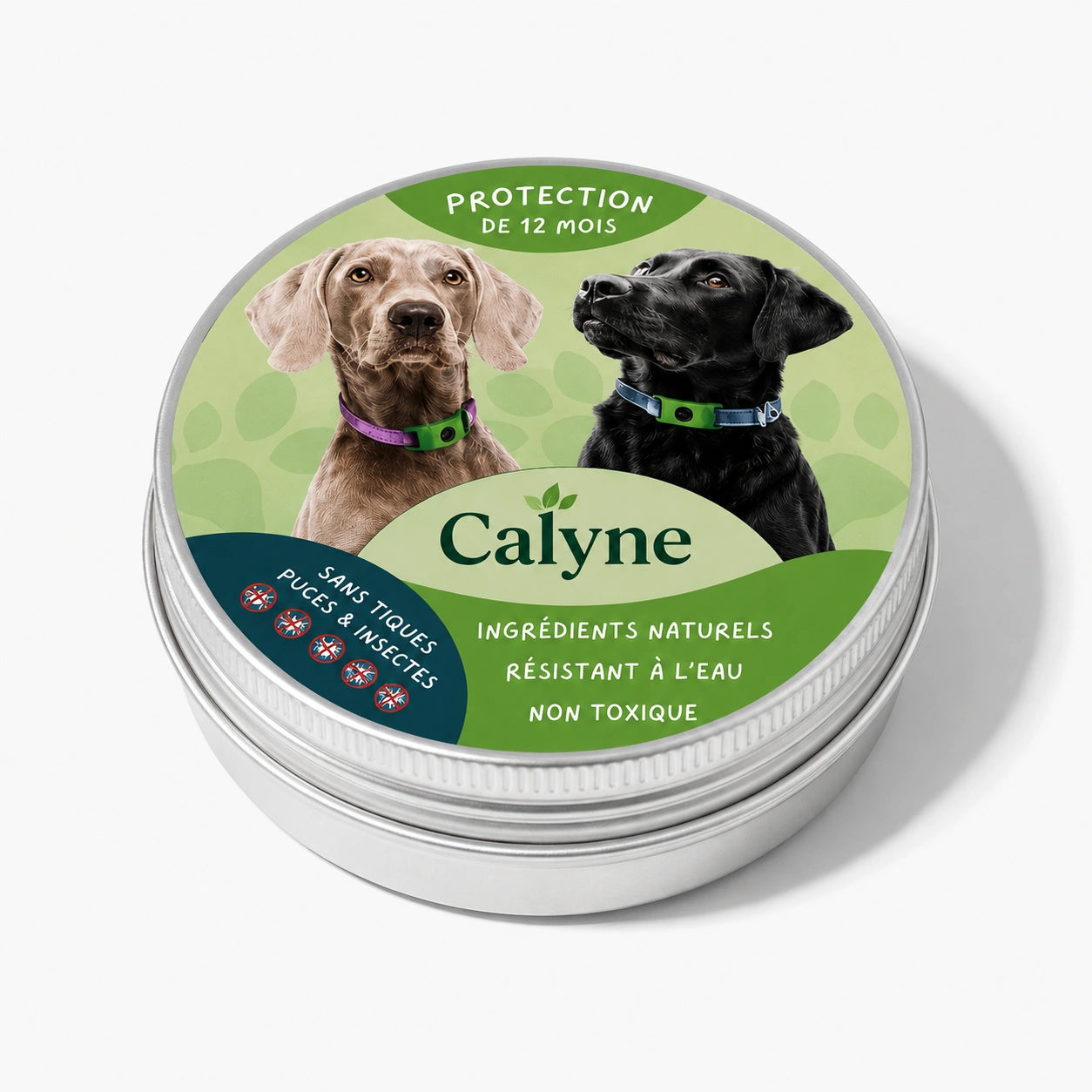 CALYNE - pendentif de protection canin
